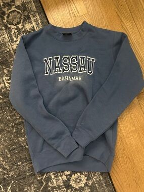Nassau Bahamas Crewneck Sweatshirt - Blue